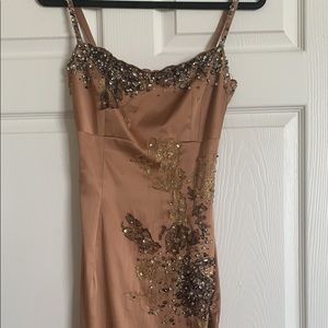 Mandalay brown dress